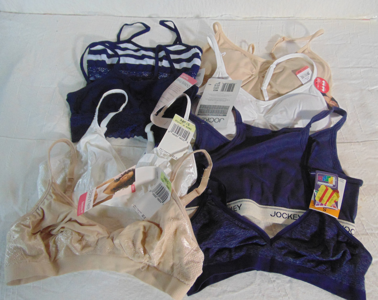 bras multi size M.