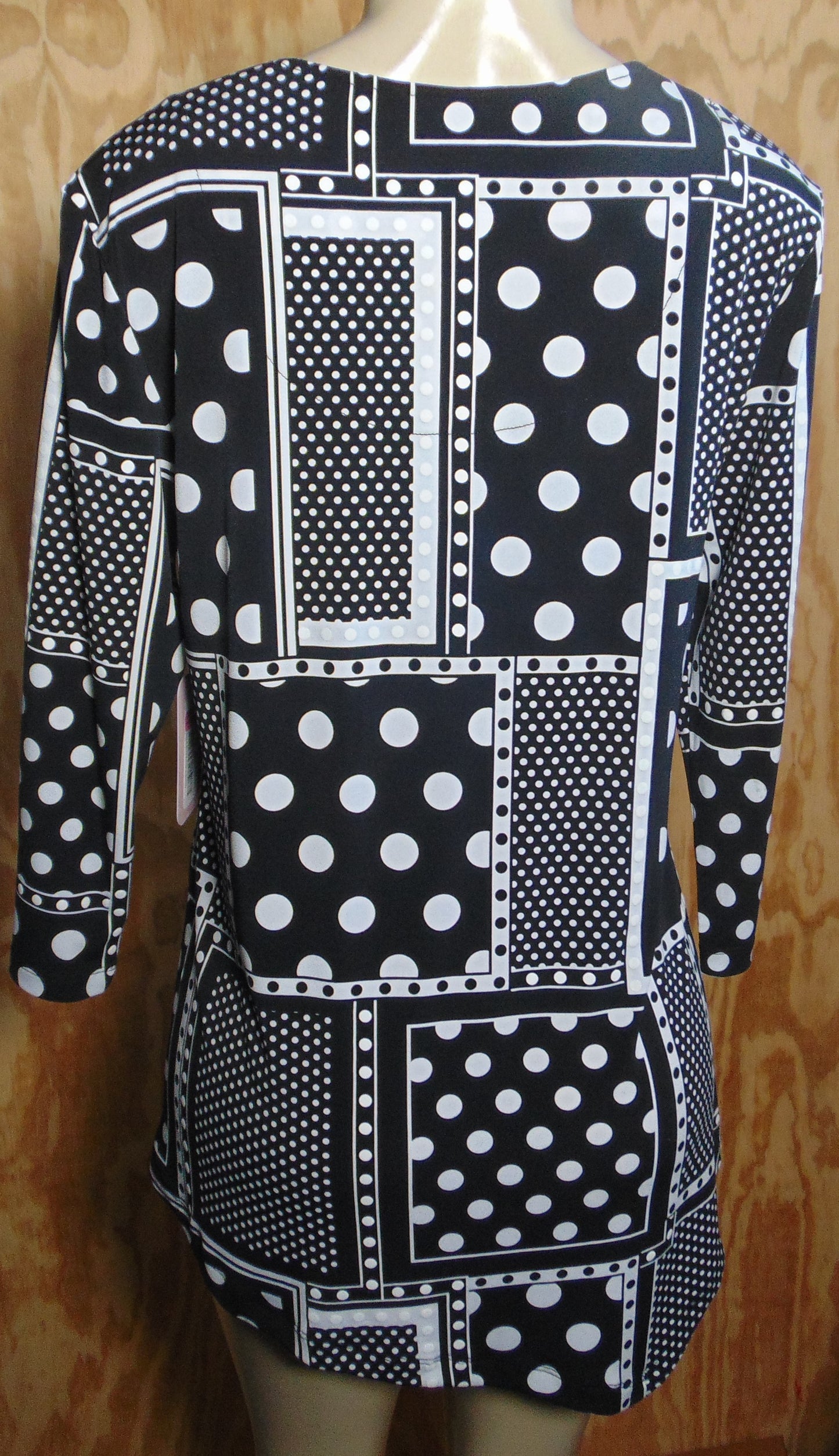 graphic blouse