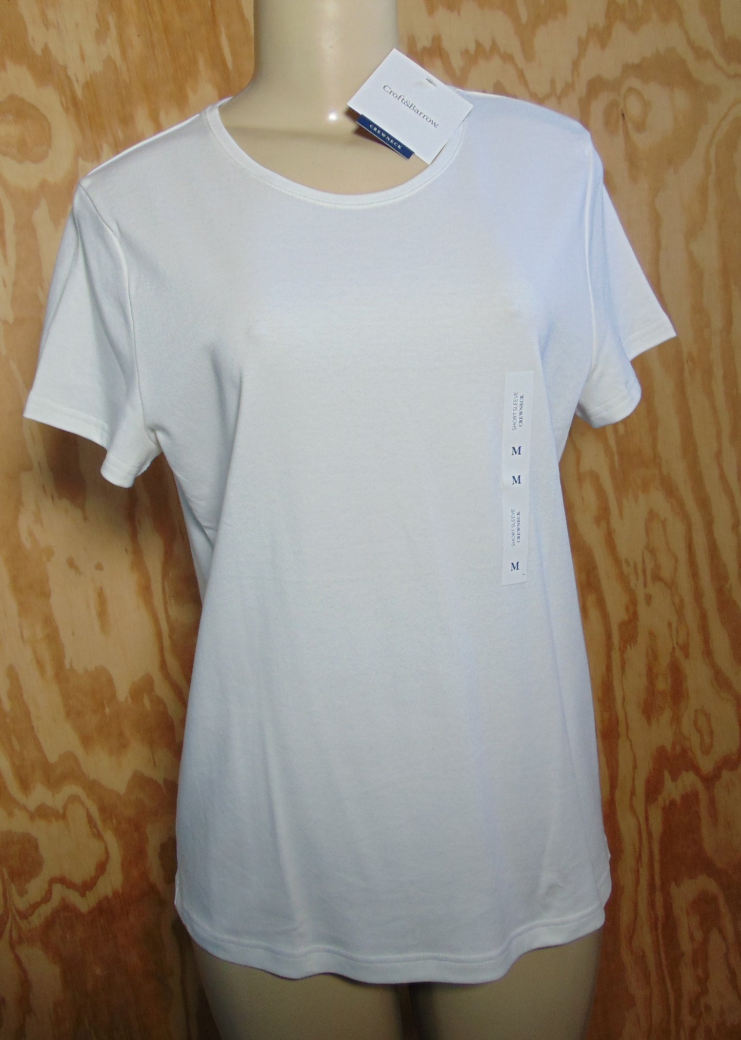 Croft &Barrow Womens White Tank Medium