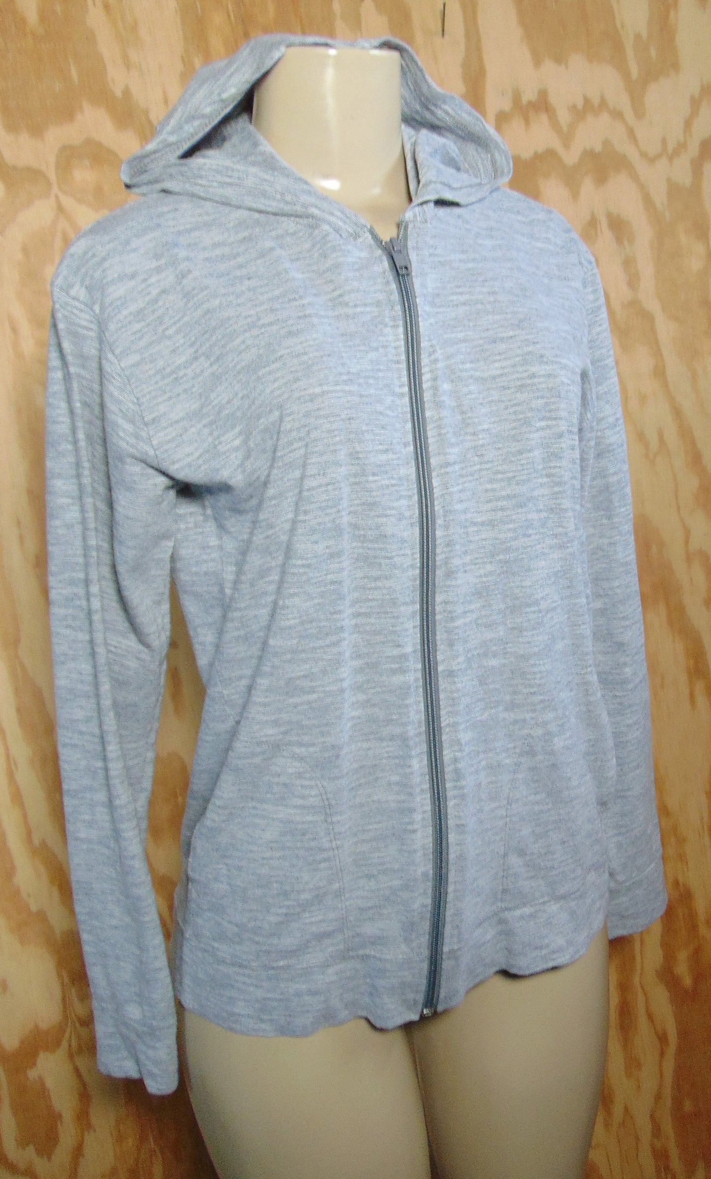 grey hoodie jacket