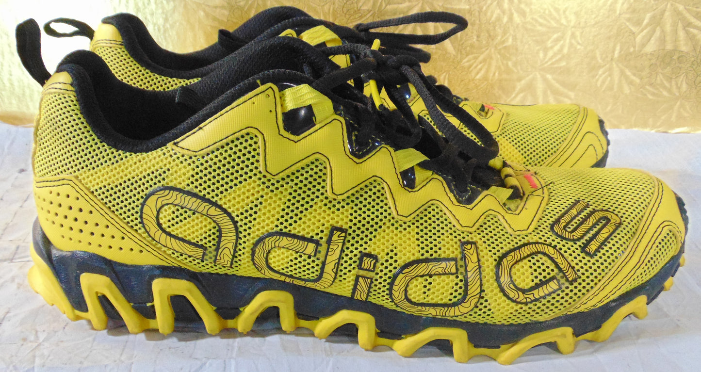 Adidas Yellow Sneakers Low Top Mens