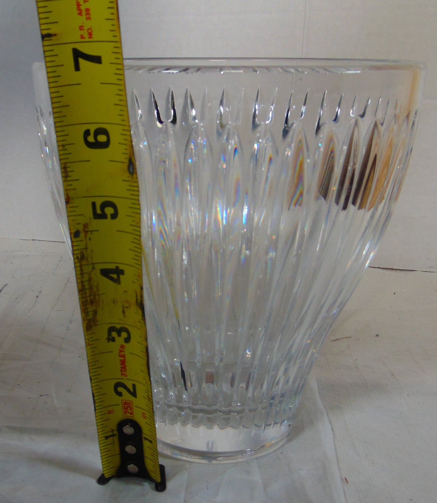 Lead Crystal Clear Large Bowl