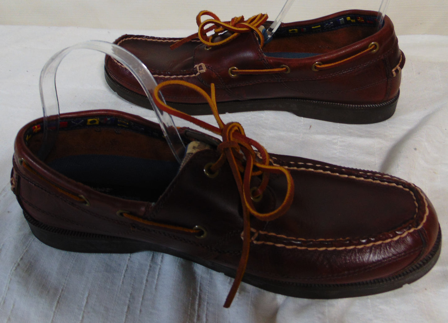 Timberland Earthkeepers Loafers Boat Shoes Mens 11 Leather Brown