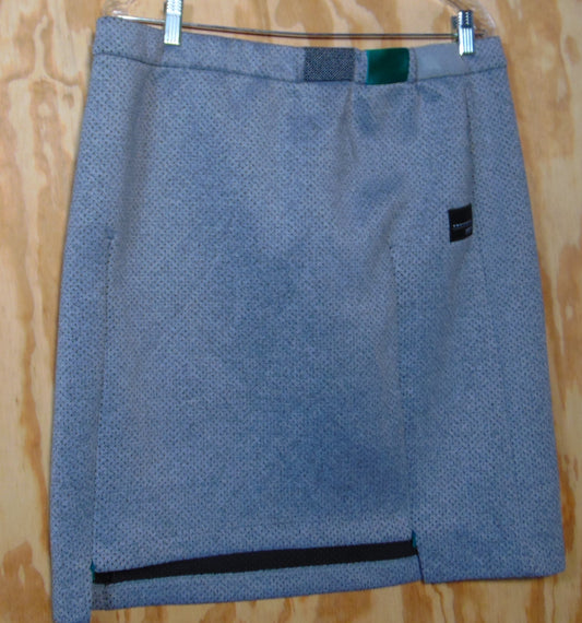 Adidas Sports Gray Golf Skirt Short Zips Sides Athletic Performance XL