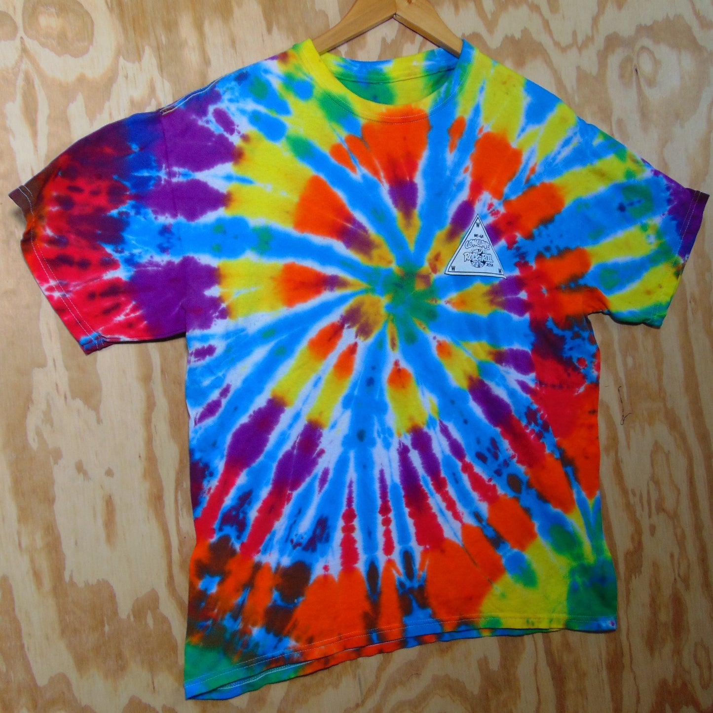 Tie-Dye T-Shirt Mixed Bundle Multicolor Short Sleeves Top S-XL