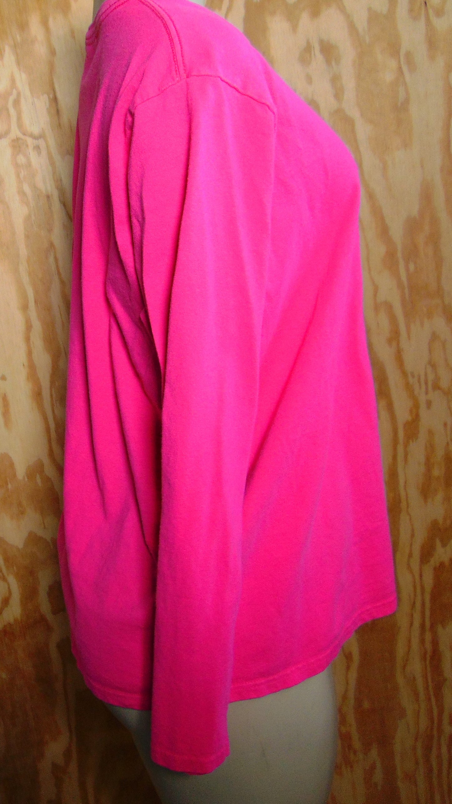 Gildan Pink Sweatshirt Casual Top Large