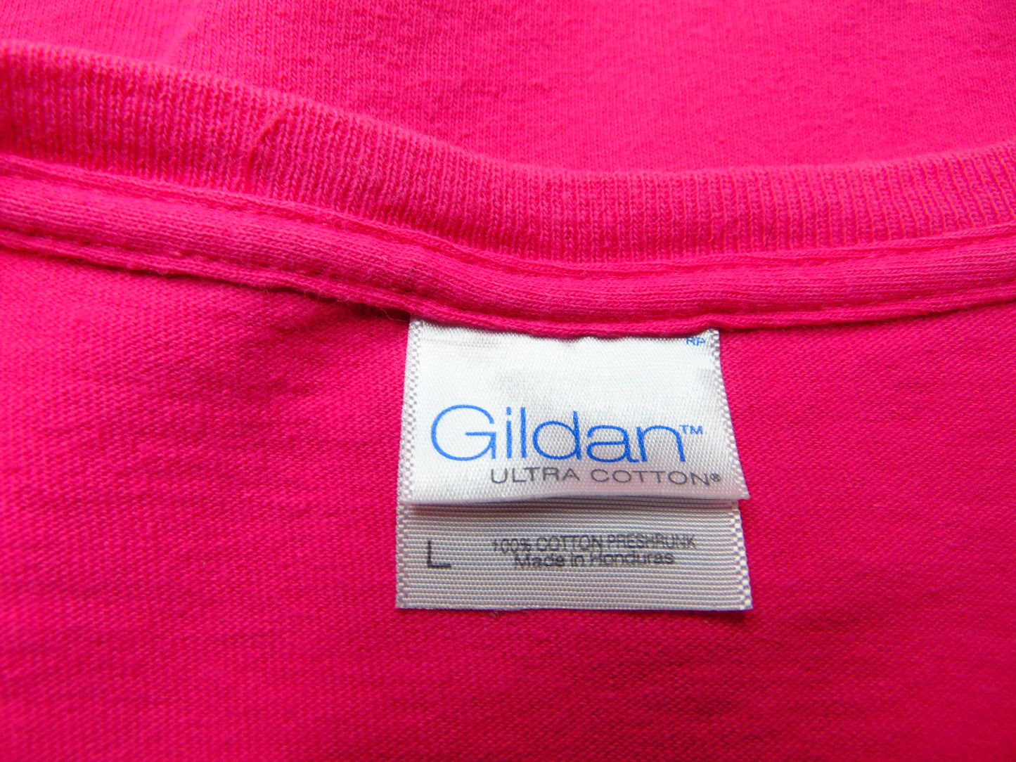 Gildan Pink Sweatshirt Casual Top Large