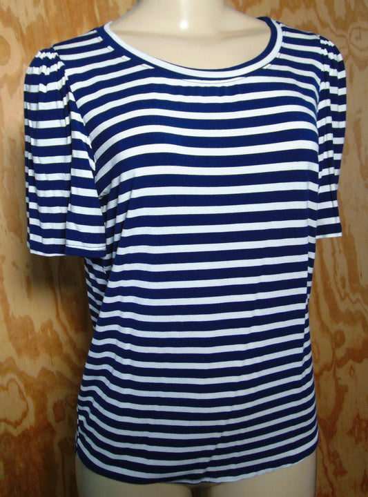 Green Envelope Stripe T-Shirt