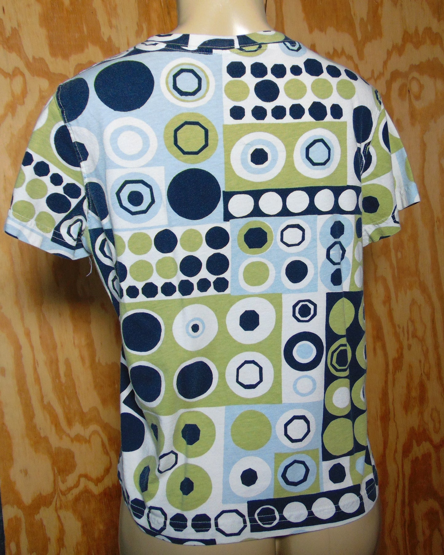 Hot Cotton Polka Dot Graphic T-Shirt