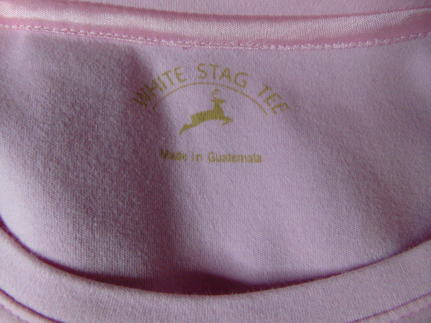 White Stag Pink Short Sleeve T-Shirt