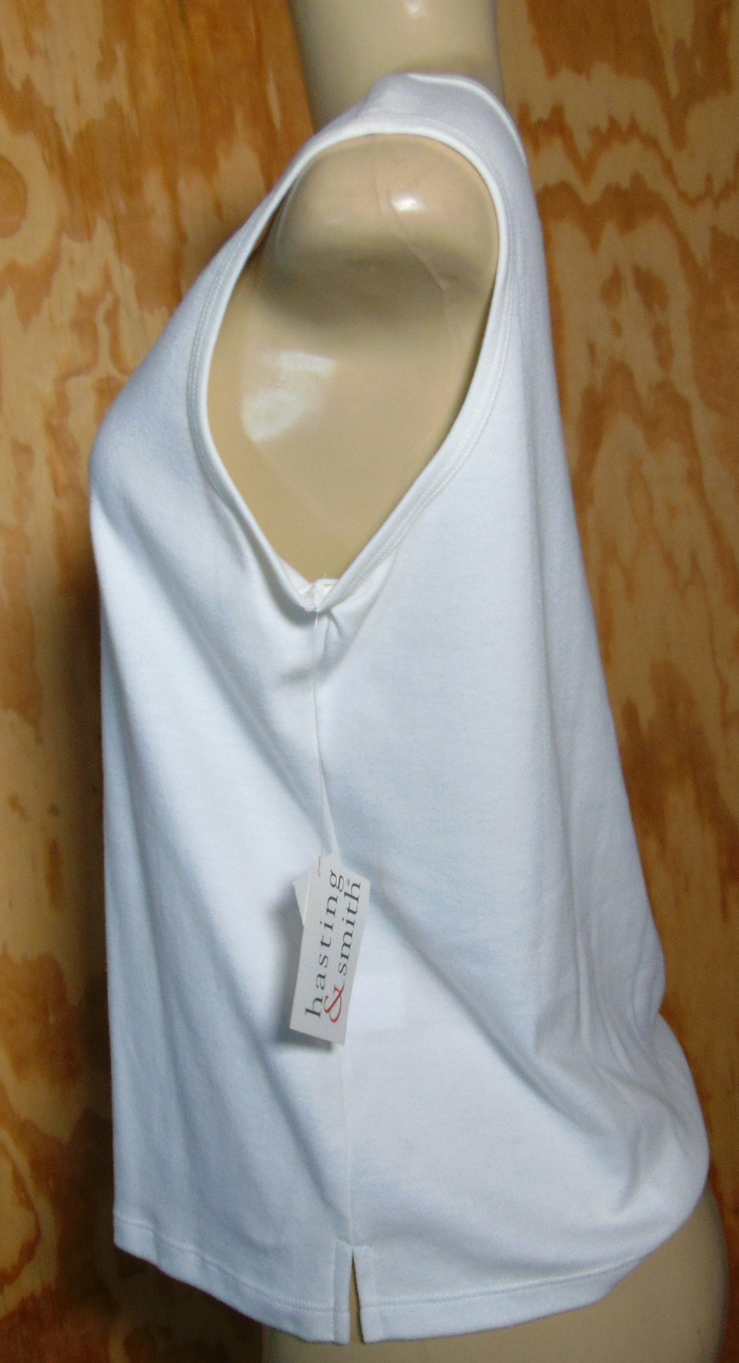 Hasting & Smith White Sleeveless Tank