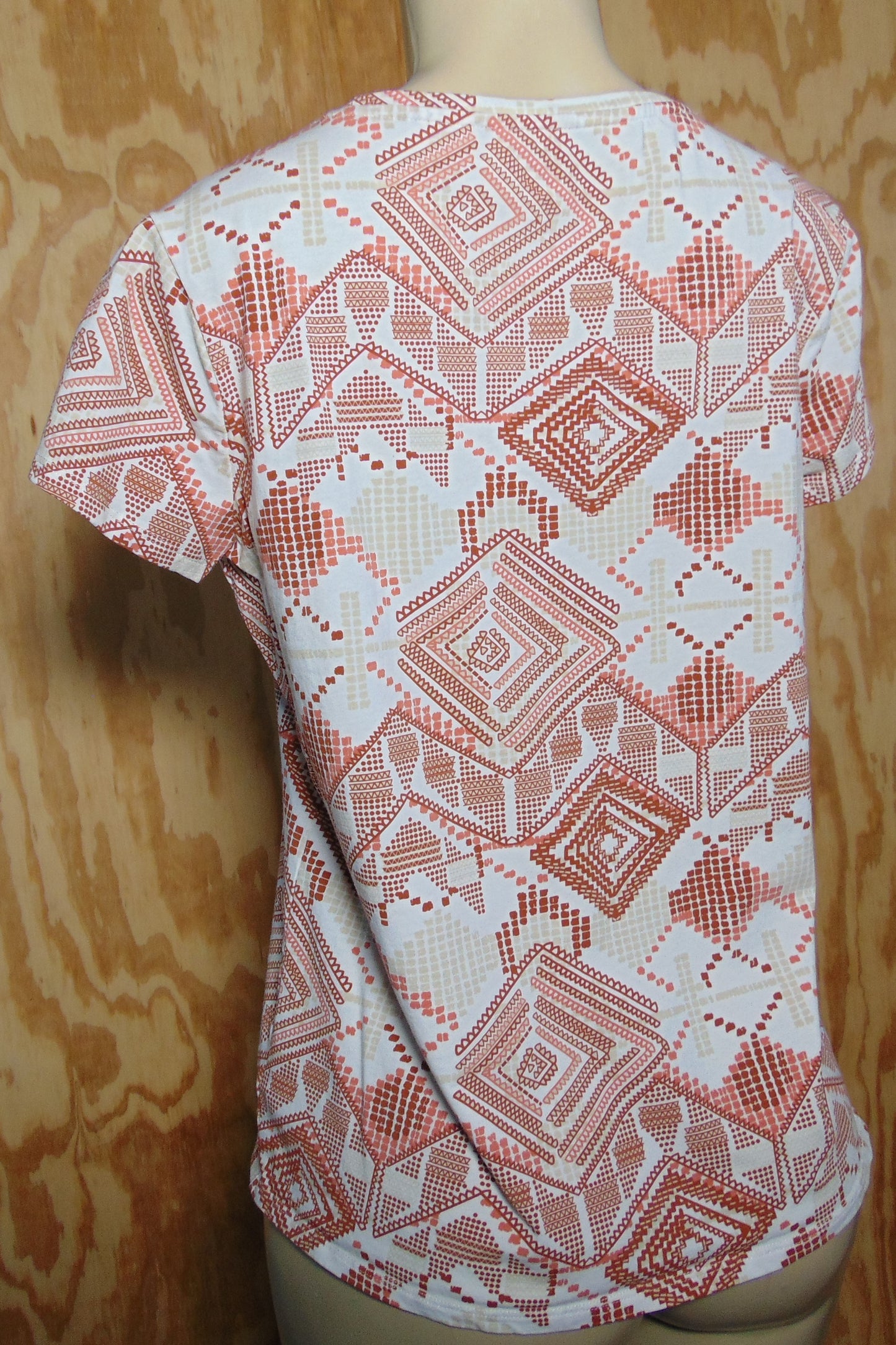 Preswick Moore Geometric Print Tank Medium