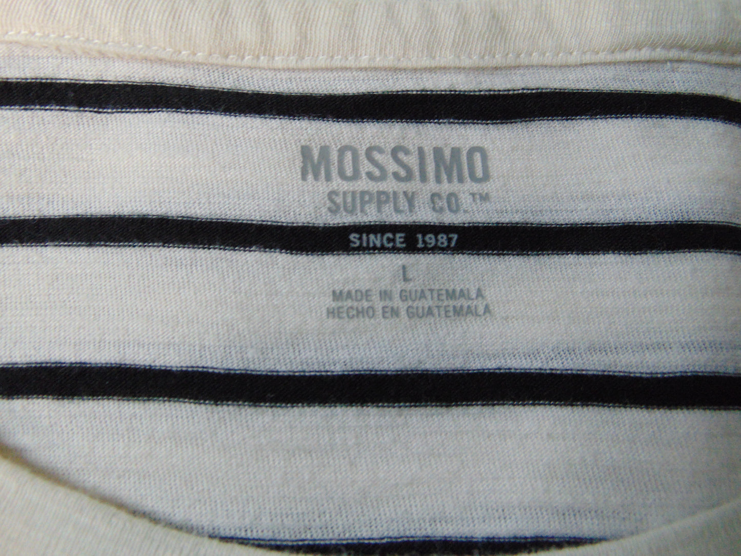 Mossimo Stripe Short Sleeve T-Shirt