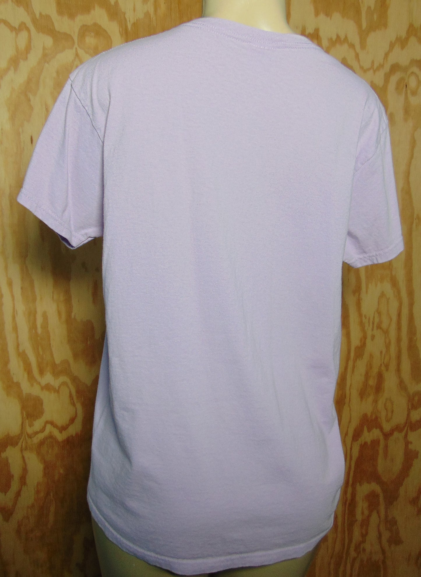 Lilac Graphic Print Short Sleeve T-Shirt